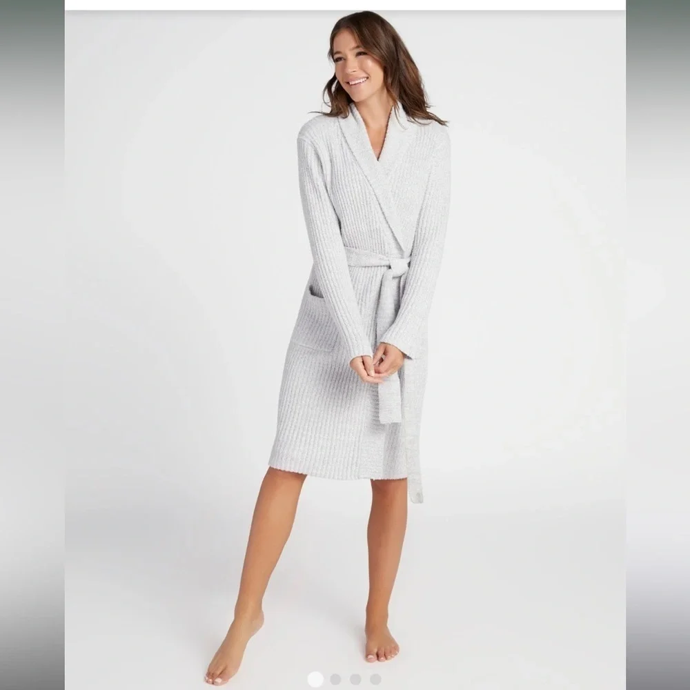 Softies Marshmallow Rib Robe - Picture 2 of 11